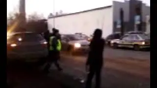 4 авто столкнулись возле горГАИ