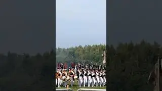 БОРОДИНСКАЯ БИТВА 1812 год ⚔️🇷🇺🙏 Историческая реконструкция ⚔️#бородино