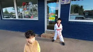 tae kwon do - warm up - 042023