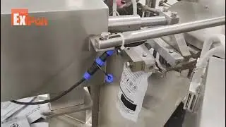 Ground coffee pouch bag filling and sealing machine, 35 bags per min