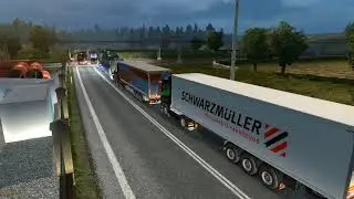 Misión: Entrega una carga sin daño en la ruta Calais-Duisburg - Timelapse - #ETS2MP