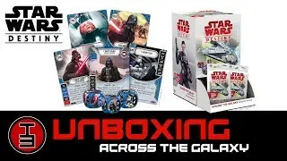 Across the Galaxy Unboxing & Card Review - Star Wars Destiny