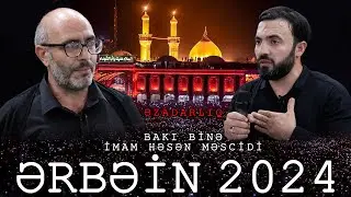 Ərbəin məclisi əzadarlıq Binə İmam Həsən Məscidi 2024 #erbein #arbaeen