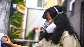 HanHan x 狐獴先生 壁畫創作