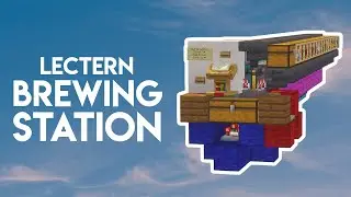 Lectern Based Potion Brewing Station 🧪 | Java 1.21.11 Redstone Tutorial