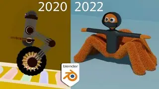 My 2 years blender progress (2020 - 2022) / Blender / Dimension Editors /Create your dream world
