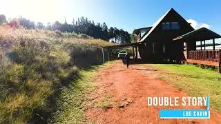 Double Story Cabin drone fly through - Stanford Lake Lodge