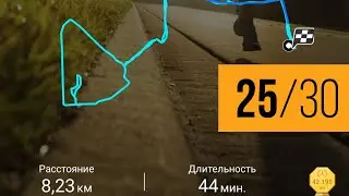 #25. Бег без границ. 194 км / 200 км. Прокрастинация
