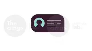 Push notification message line 2D object animation