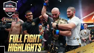 Full Fight Highlight Recap from Welterweight & Featherweight Finals!