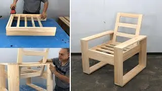 How to Make a Modern and Elegant Sofa: Easy and Comfortable! | Complete Tutorial