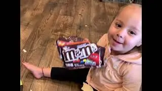 Chocolate M&M Banana Bread | Cooking with Aliya