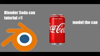 A simple blender tutorial #1 Soda can