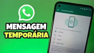 COMO ENVIAR MENSAGEM QUE SE APAGA NO WHATSAPP (DICA SIMPLES)