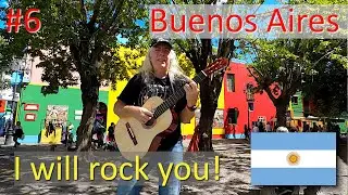 I will rock you :) Tym razem trochę muzycznie z gitarą w Buenos Aires