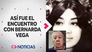 EL MOMENTO del encuentro de CHV Noticias con Bernarda Vera en Argentina: Se perdió su rastro en 1973