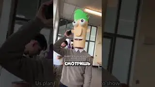 Why were Phineas and Ferb scary when they looked me in the face? 