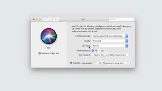 Mac systeminställningar