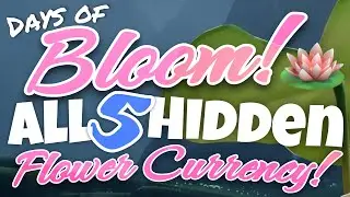 All 5 Hidden Flower Event Currency - Days of Bloom Sky Children of the Light nastymold