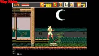 The Revenge of Shinobi Walkthrough Stage 1