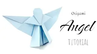 Origami Christmas - How to make Origami Angel Easy