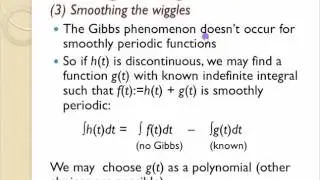Indefinite integration via fast fourier transform