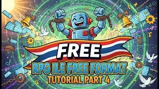 Modernize AS400 RPG to IBM i RPGLE - 4 - Setting RPG Free   RPG ILE Free Format