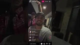 لایو  خلصه و یانگ صادن»فیت با دورچی🔥خوندن ترک هیپهاپولوژیست