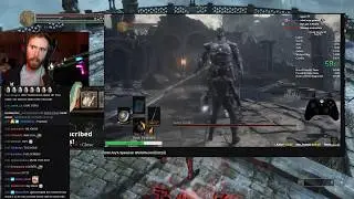Asmongold Watches DS3 Any% Speedrun World Record [