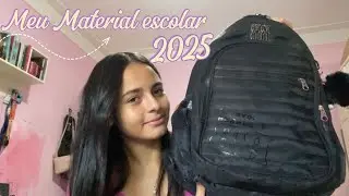 MEU MATERIAL ESCOLAR 2025