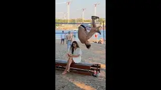 Try not to laugh | Error Workout Sport | best prank with girlfriend of unknown person