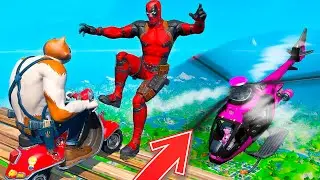 Absurd Ways to Die in Fortnite! (Fortnite Minigame) - ElChurches