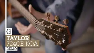 Taylor 724ce Koa Demo