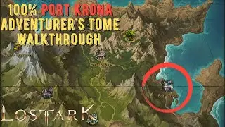 Lost Ark | Guided - Port Krona - 100% Adventurer's Tome Completion & Seeds