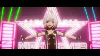 Utatane Piko (AI) | Luka Luka ★ Night Fever | MMD + VOCALOID Cover