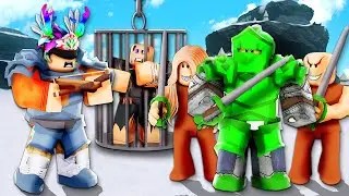 Finding my Friend CAPTURED By this CARROT Clan! (Roblox Survival Game)