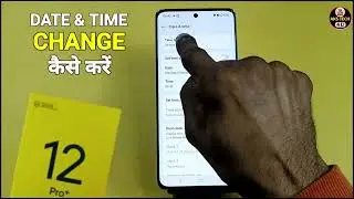 Realme 12 Pro Plus 5g Time And Date Setting | How To Set Time And Date In Realme 12 Pro Plus 5g