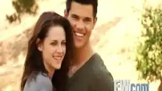 Kristen Stewart & Taylor Lautner - EW Photoshoot Behind The Scenes