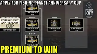 Fishing Planet, Apply For Fishing Planet Anniversary Cup, Premium To Win