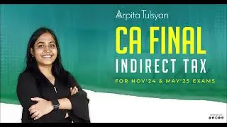 CA Final IDT Regular Lectures