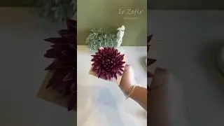 Marshmallow Chrysanthemum (tutorial) 