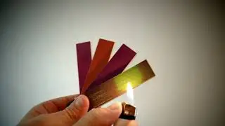 Thermochromism/How materials change colour when heating/cooling | #Smart_Materials | Part 7