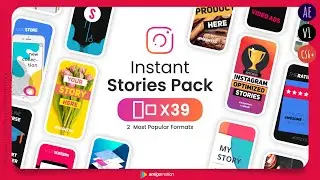 Instant Stories Pack [After Effects Template]