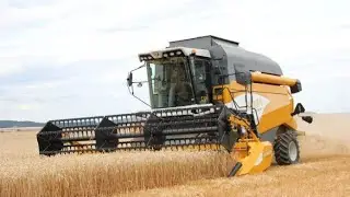 Клип на песню Игоря Растеряева „Комбайнеры