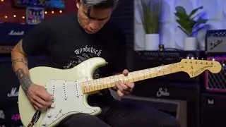 Fender Custom Shop 1969 Strat Journeyman Relic Vintage White | Make'n Music w RJ Ronquillo