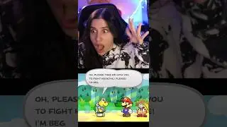 PAPER MARIO THOUSAND-YEAR DOOR REACTION 😭👏 #shorts