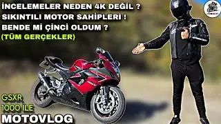 CHINESE MOTOR TOPIC & WHY ARE THE VIDEOS NOT 4K? GETTING UGLY FOR 3 CENTS? MOTOVLOG ON THE MOUNTA...