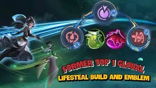 TOP GLOBAL GUINEVERE INSANE! LIFE STEAL EMBLEM BUILD 2023 | REVAMP GUINEVERE | MOBILE LEGENDS