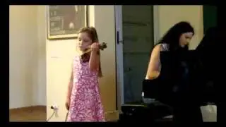 Alma Deutscher (6) playing Dancla - variations on a theme by Rossini