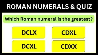 Rules to Write Roman Numerals and Quiz | Roman Number